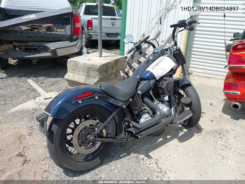 2013 Harley-Davidson Fls Softail Slim VIN: 1HD1JRV14DB024897 Lot: 45489979
