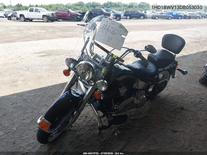2013 Harley-Davidson Flstc Heritage Softail Classic VIN: 1HD1BWV13DB053030 Lot: 45570792