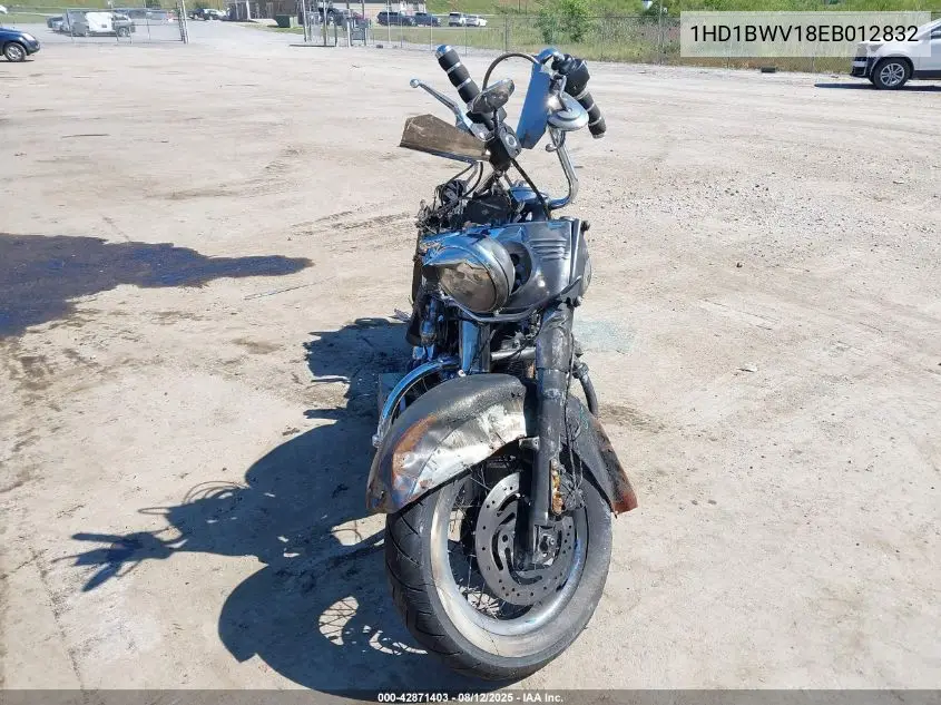 2014 Harley-Davidson Flstc Heritage Softail Classic VIN: 1HD1BWV18EB012832 Lot: 42871403