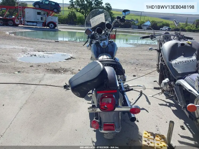 2014 Harley-Davidson Flstc Heritage Softail Classic VIN: 1HD1BWV13EB048198 Lot: 45531476