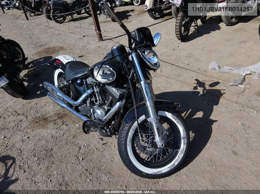 2015 Harley-Davidson Fls Softail Slim VIN: 1HD1JRV31FB034257 Lot: 45306705