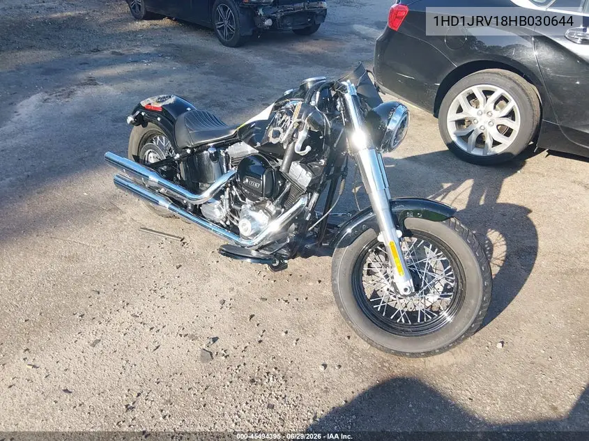 2017 Harley-Davidson Fls Softail Slim VIN: 1HD1JRV18HB030644 Lot: 45494395