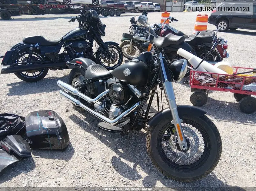 2017 Harley-Davidson Fls Softail Slim VIN: 1HD1JRV18HB016128 Lot: 45503796