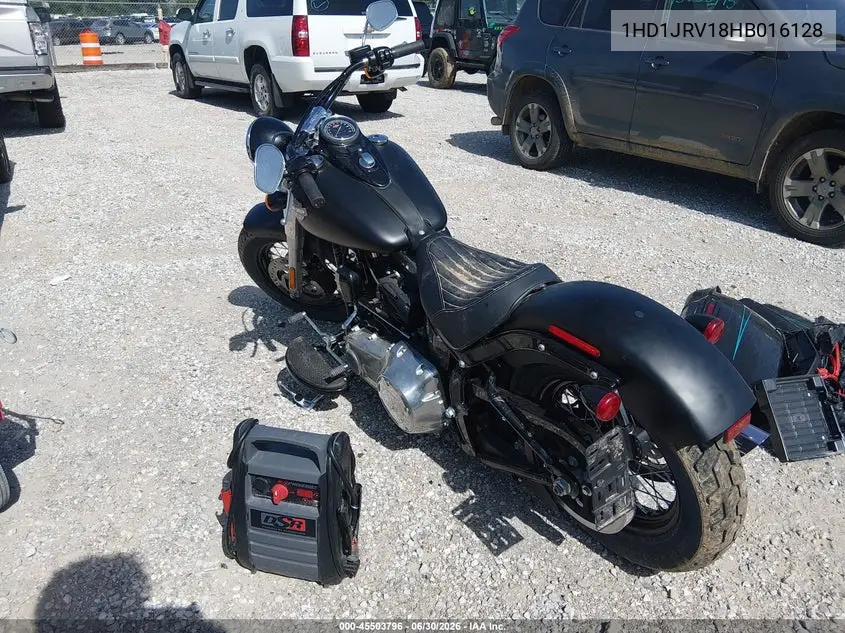2017 Harley-Davidson Fls Softail Slim VIN: 1HD1JRV18HB016128 Lot: 45503796