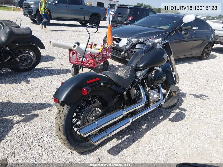 2017 Harley-Davidson Fls Softail Slim VIN: 1HD1JRV18HB016128 Lot: 45503796