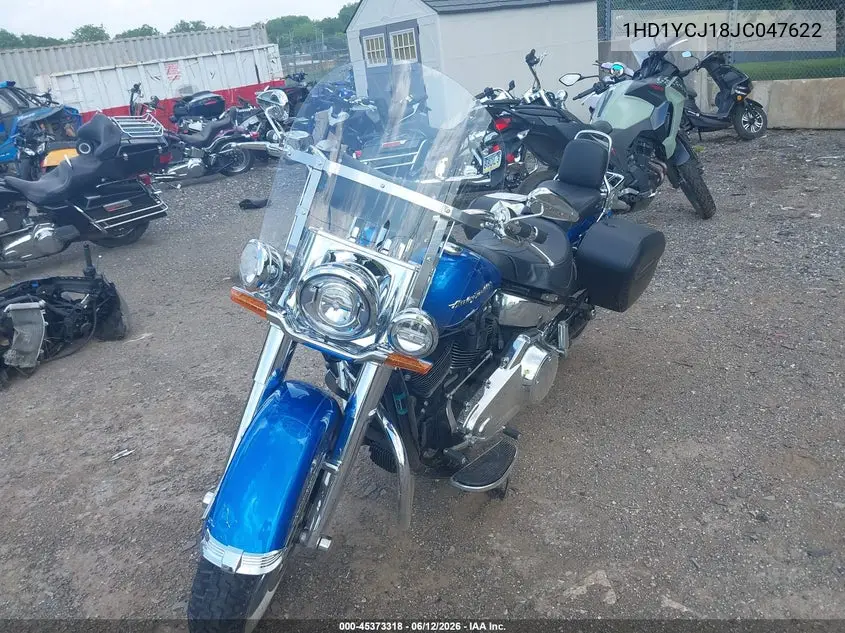 2018 Harley-Davidson Flde Deluxe VIN: 1HD1YCJ18JC047622 Lot: 45373318
