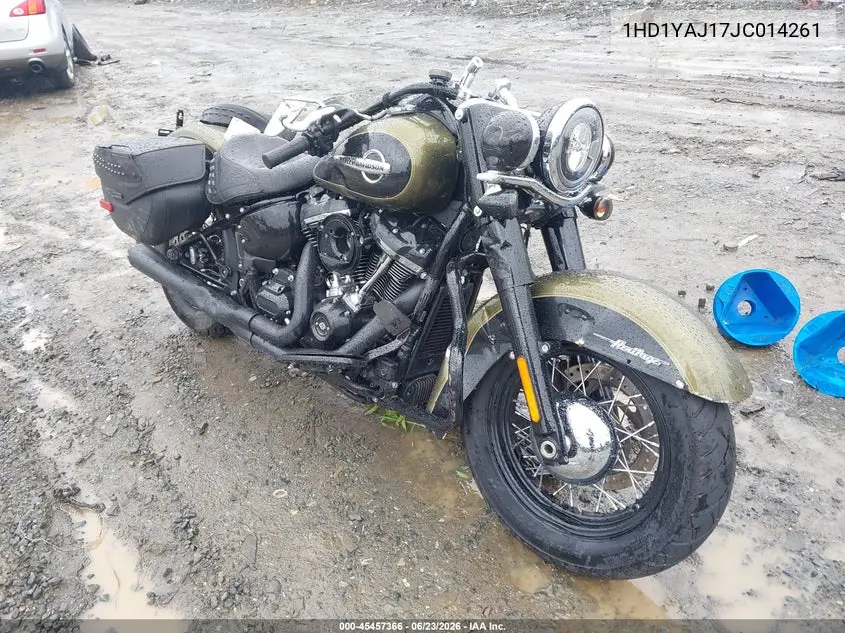 2018 Harley-Davidson Flhc Heritage Classic VIN: 1HD1YAJ17JC014261 Lot: 45457366