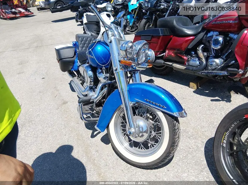 2018 Harley-Davidson Flde Deluxe VIN: 1HD1YCJ16JC038840 Lot: 45542303