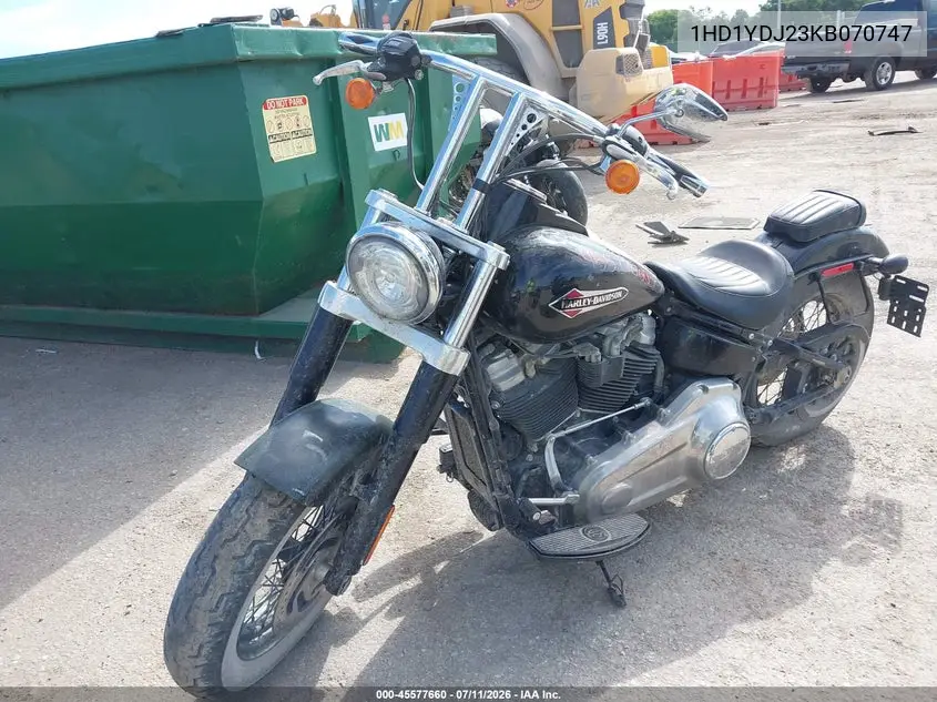 2019 Harley-Davidson Flsl VIN: 1HD1YDJ23KB070747 Lot: 45577660