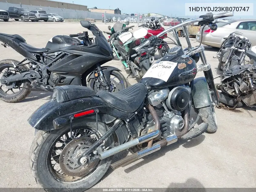 2019 Harley-Davidson Flsl VIN: 1HD1YDJ23KB070747 Lot: 45577660