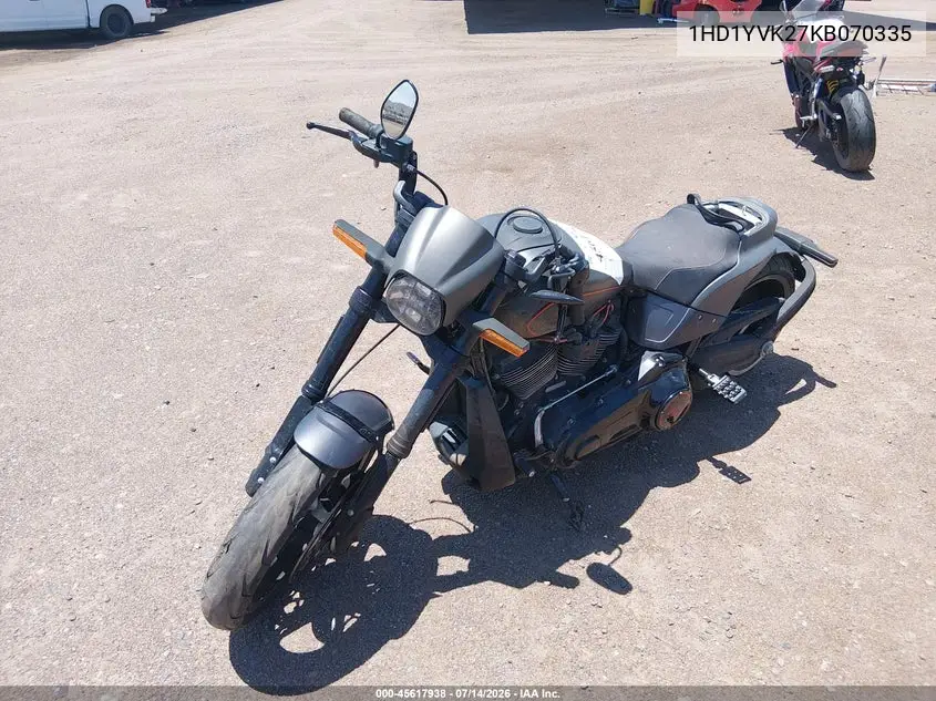 2019 Harley-Davidson Fxdrs VIN: 1HD1YVK27KB070335 Lot: 45617938
