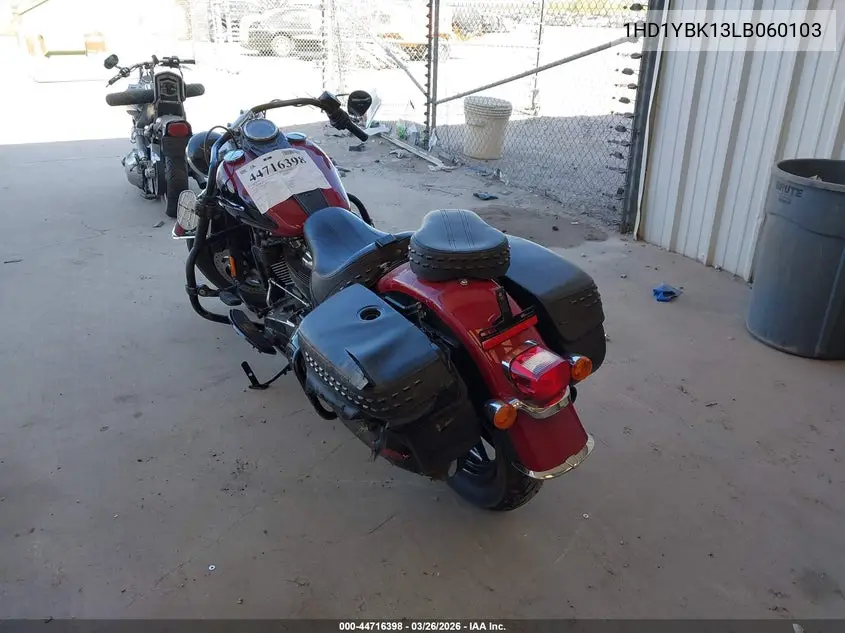 2020 Harley-Davidson Flhcs VIN: 1HD1YBK13LB060103 Lot: 44716398