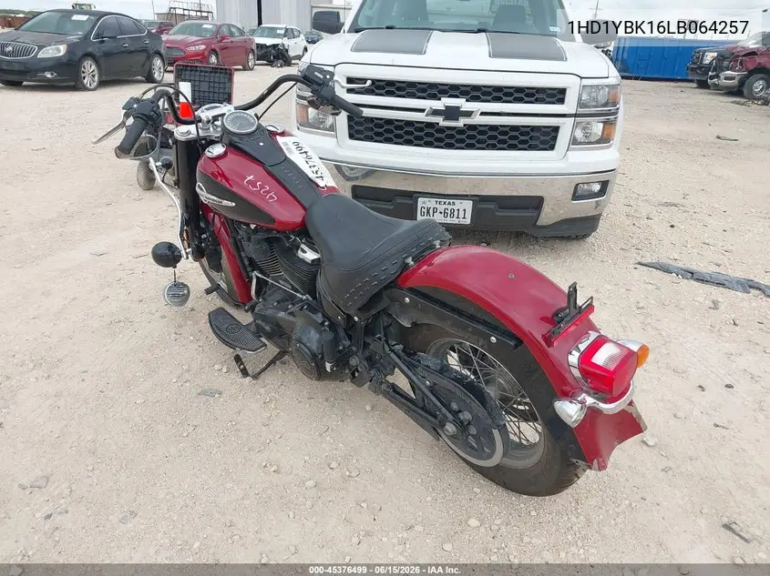 2020 Harley-Davidson Flhcs VIN: 1HD1YBK16LB064257 Lot: 45376499