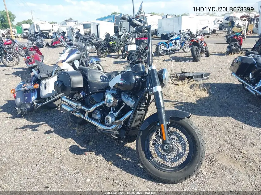 2020 Harley-Davidson Flsl VIN: 1HD1YDJ20LB078399 Lot: 45413228