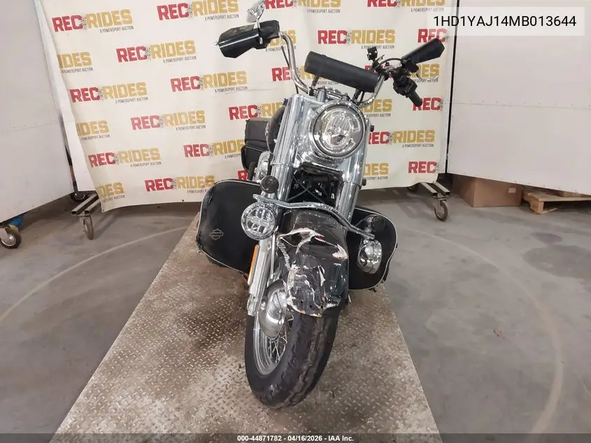2021 Harley-Davidson Flhc VIN: 1HD1YAJ14MB013644 Lot: 44871782