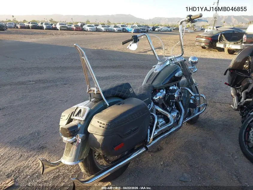 2021 Harley-Davidson Flhc VIN: 1HD1YAJ16MB046855 Lot: 44911615