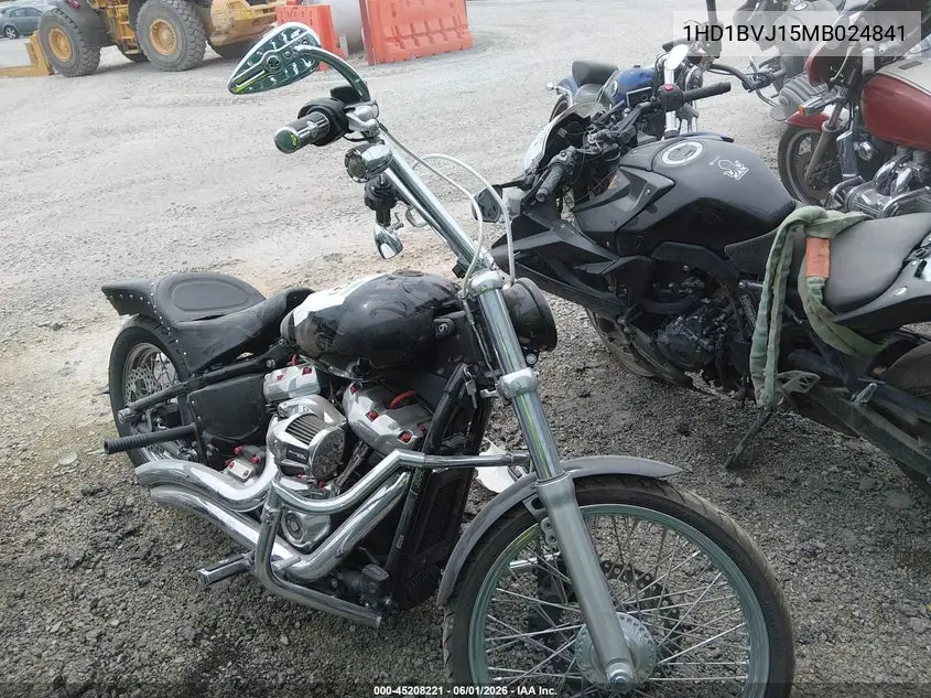 2021 Harley-Davidson Fxst VIN: 1HD1BVJ15MB024841 Lot: 45208221