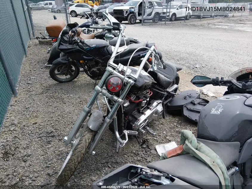 2021 Harley-Davidson Fxst VIN: 1HD1BVJ15MB024841 Lot: 45208221