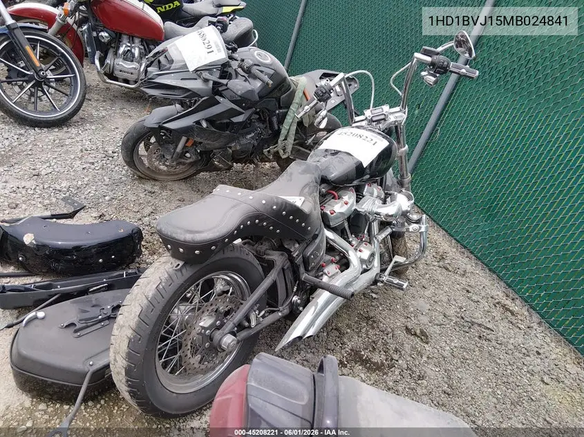 2021 Harley-Davidson Fxst VIN: 1HD1BVJ15MB024841 Lot: 45208221