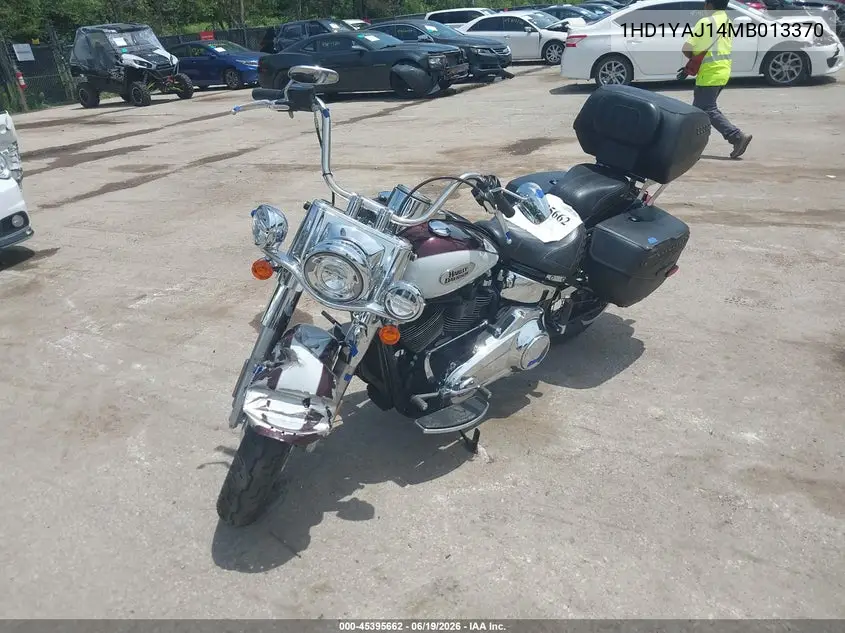2021 Harley-Davidson Flhc VIN: 1HD1YAJ14MB013370 Lot: 45395662