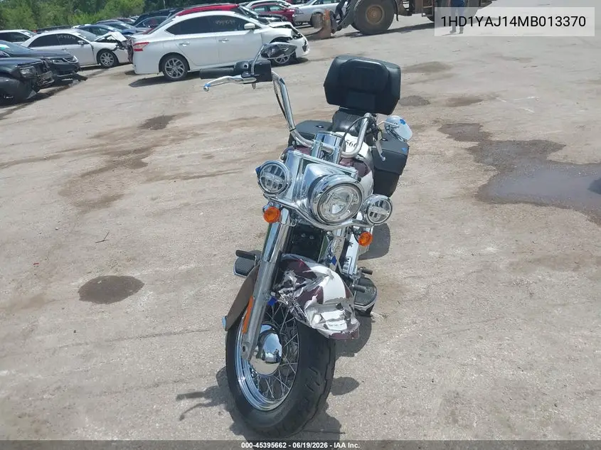 2021 Harley-Davidson Flhc VIN: 1HD1YAJ14MB013370 Lot: 45395662