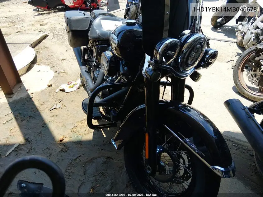 2021 Harley-Davidson Flhcs VIN: 1HD1YBK14MB046678 Lot: 45512296