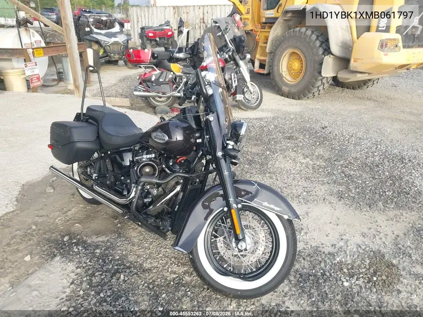 2021 Harley-Davidson Flhcs VIN: 1HD1YBK1XMB061797 Lot: 45553263