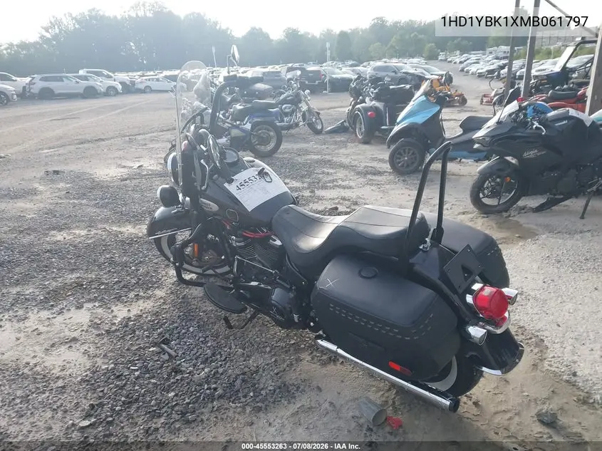 2021 Harley-Davidson Flhcs VIN: 1HD1YBK1XMB061797 Lot: 45553263