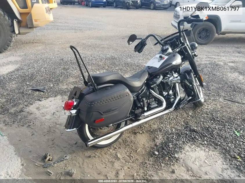 2021 Harley-Davidson Flhcs VIN: 1HD1YBK1XMB061797 Lot: 45553263