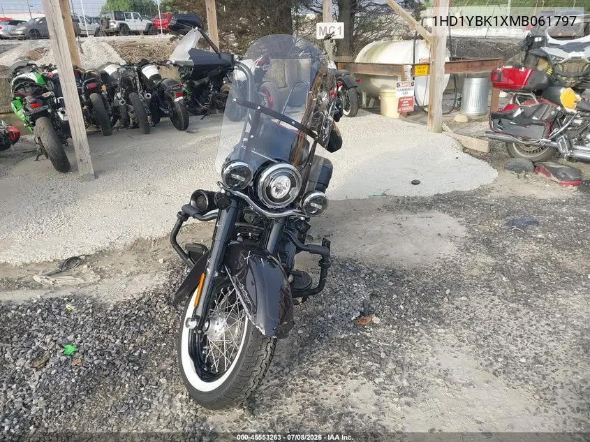 2021 Harley-Davidson Flhcs VIN: 1HD1YBK1XMB061797 Lot: 45553263