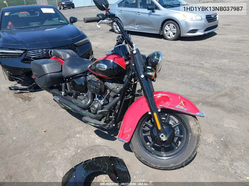 2022 Harley-Davidson Flhcs VIN: 1HD1YBK13NB037987 Lot: 45209760