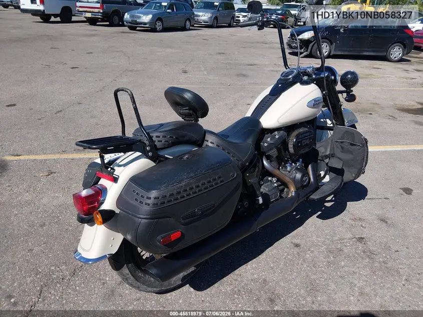 2022 Harley-Davidson Flhcs VIN: 1HD1YBK10NB058327 Lot: 45518979