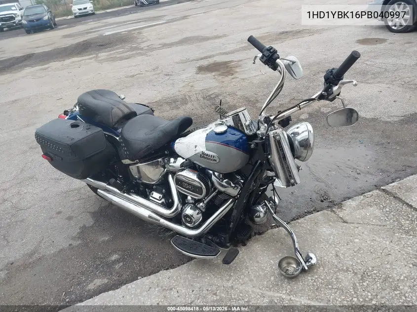 2023 Harley-Davidson Flhcs VIN: 1HD1YBK16PB040997 Lot: 45098418