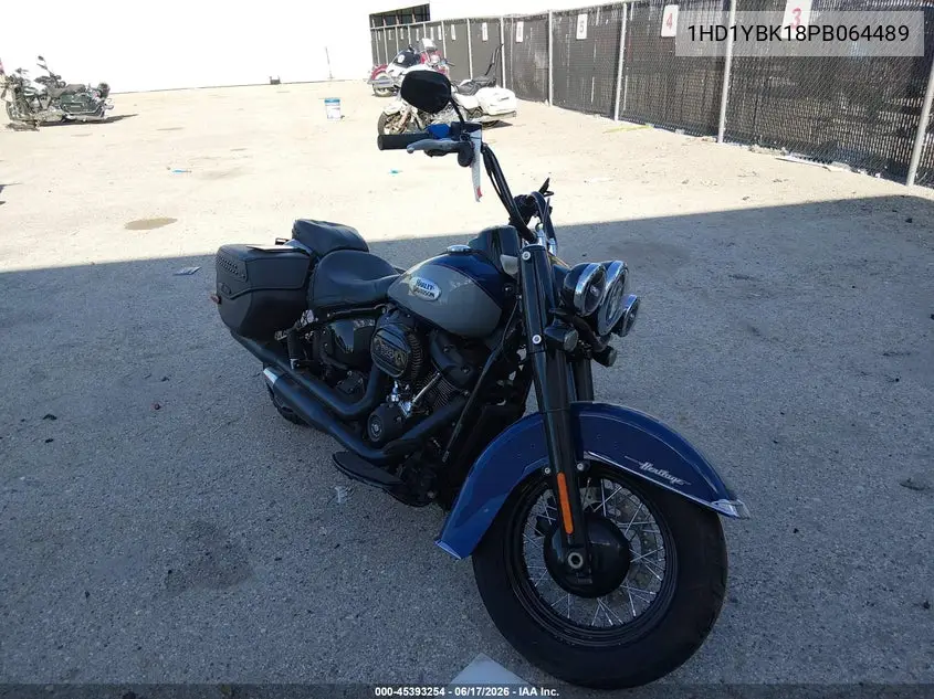2023 Harley-Davidson Flhcs VIN: 1HD1YBK18PB064489 Lot: 45393254