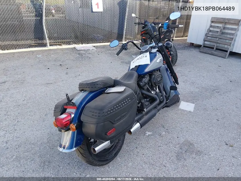 2023 Harley-Davidson Flhcs VIN: 1HD1YBK18PB064489 Lot: 45393254