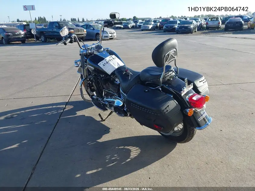 2023 Harley-Davidson Flhcs VIN: 1HD1YBK24PB064742 Lot: 45449145