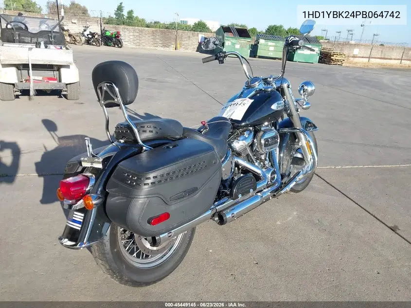 2023 Harley-Davidson Flhcs VIN: 1HD1YBK24PB064742 Lot: 45449145