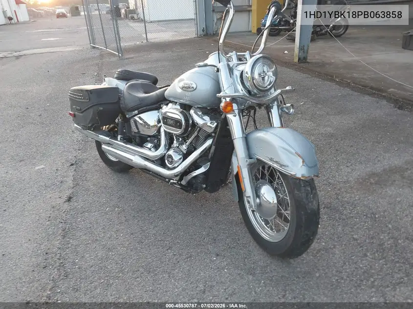 2023 Harley-Davidson Flhcs VIN: 1HD1YBK18PB063858 Lot: 45530787