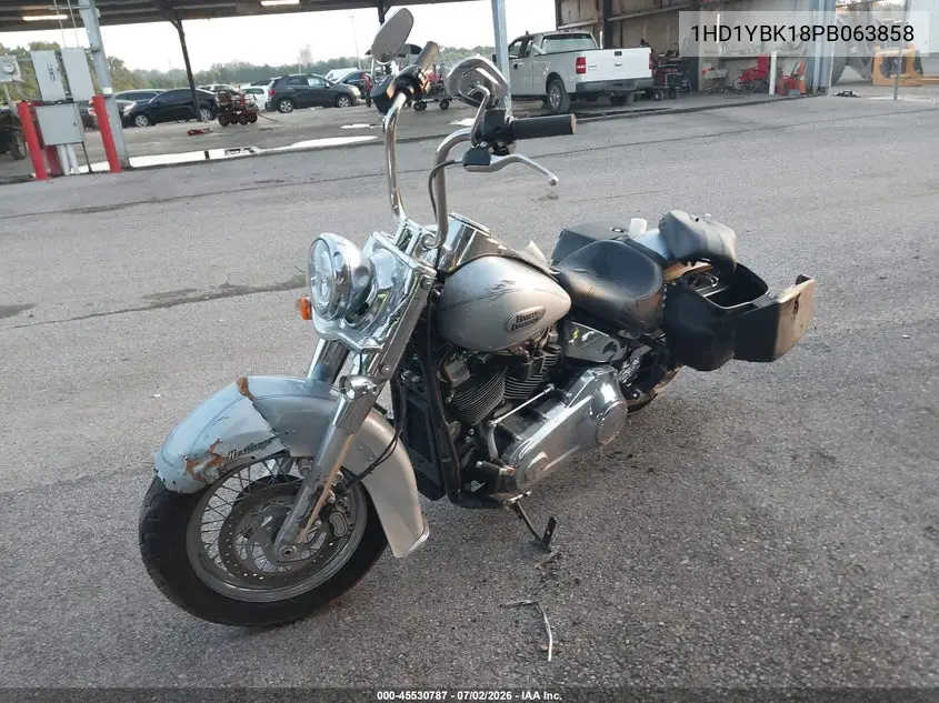 2023 Harley-Davidson Flhcs VIN: 1HD1YBK18PB063858 Lot: 45530787