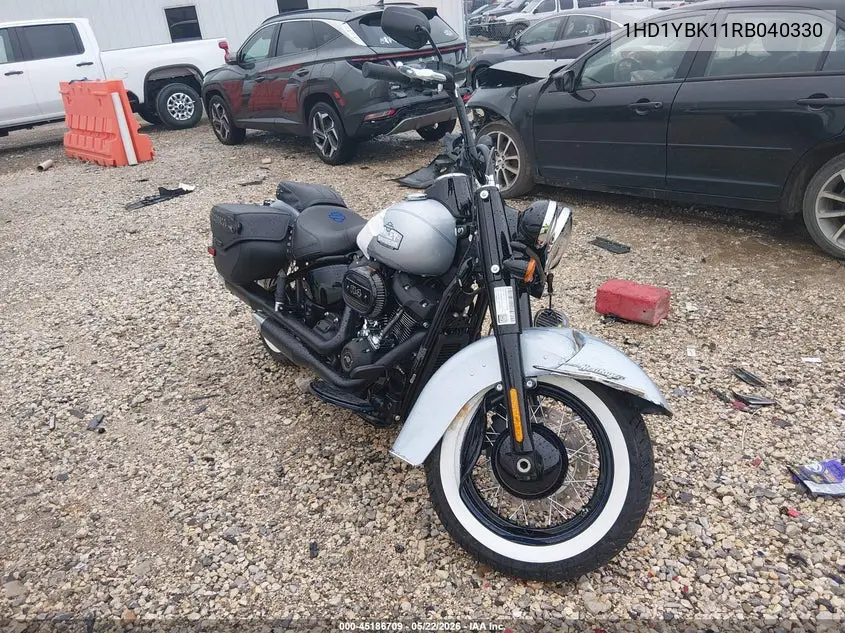 2024 Harley-Davidson Flhcs VIN: 1HD1YBK11RB040330 Lot: 45186709