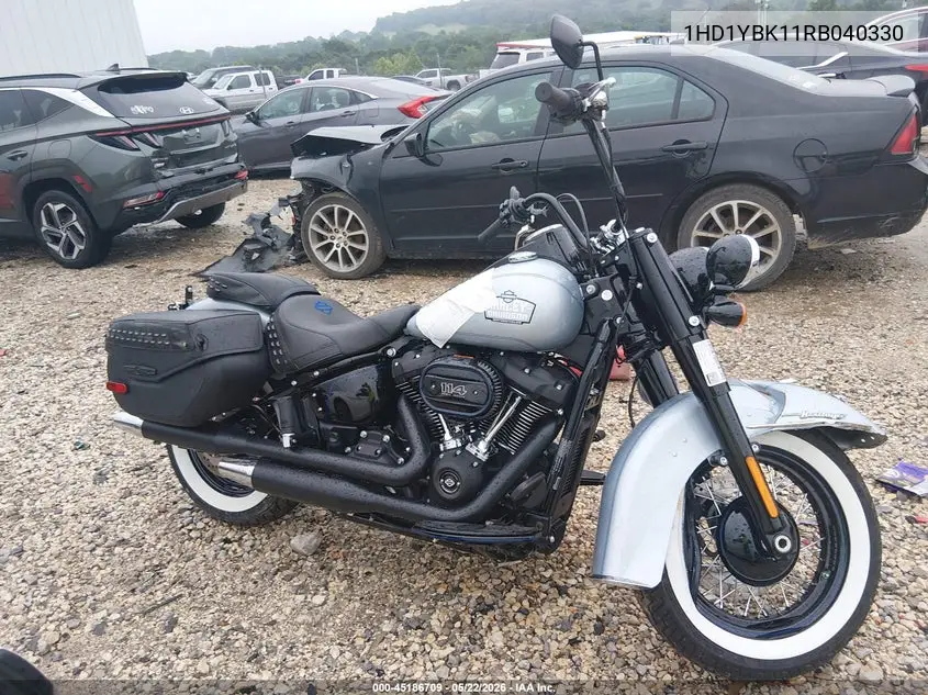 2024 Harley-Davidson Flhcs VIN: 1HD1YBK11RB040330 Lot: 45186709