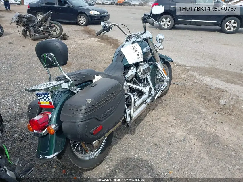 2024 Harley-Davidson Flhcs VIN: 1HD1YBK14RB040757 Lot: 45428703
