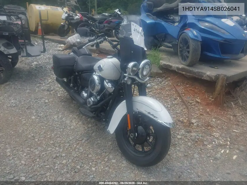2025 Harley-Davidson Flhc VIN: 1HD1YA914SB026041 Lot: 45464263