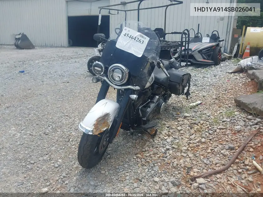 2025 Harley-Davidson Flhc VIN: 1HD1YA914SB026041 Lot: 45464263