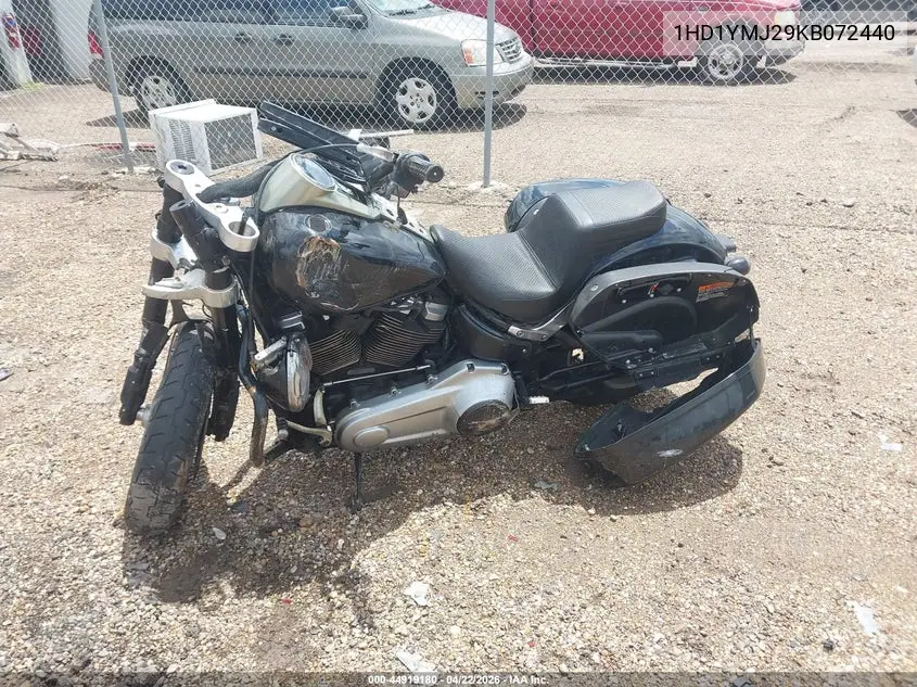 2019 Harley-Davidson Flsb VIN: 1HD1YMJ29KB072440 Lot: 44919180