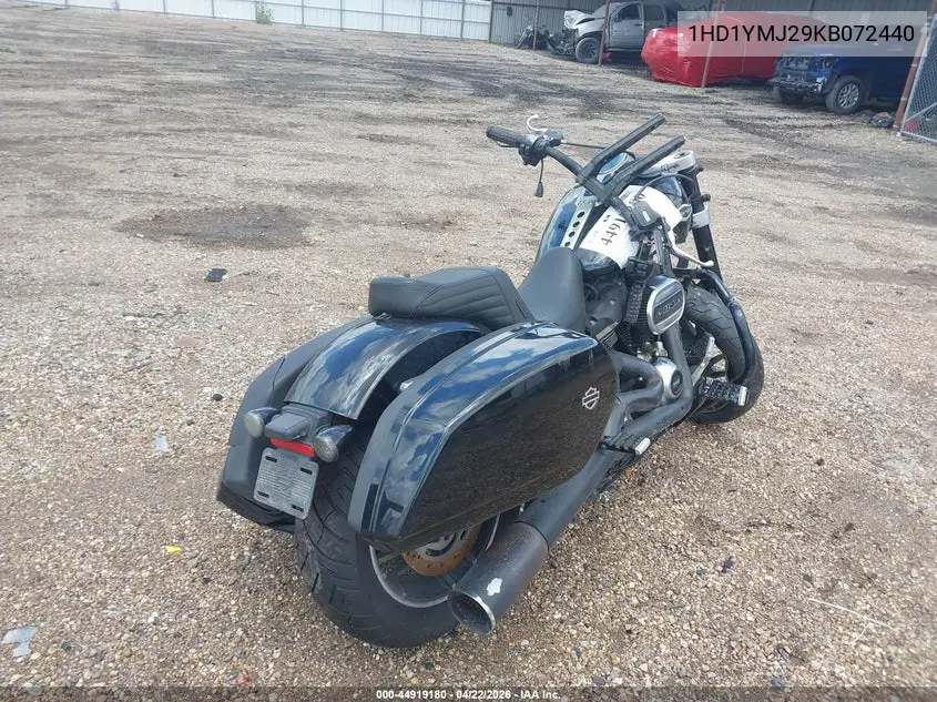 2019 Harley-Davidson Flsb VIN: 1HD1YMJ29KB072440 Lot: 44919180