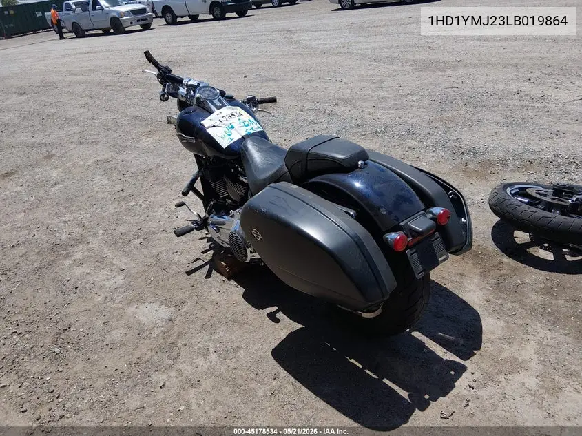 2020 Harley-Davidson Flsb VIN: 1HD1YMJ23LB019864 Lot: 45178534