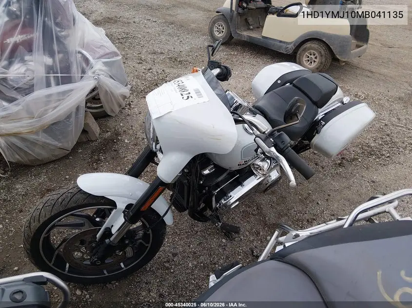 2021 Harley-Davidson Flsb VIN: 1HD1YMJ10MB041135 Lot: 45340025