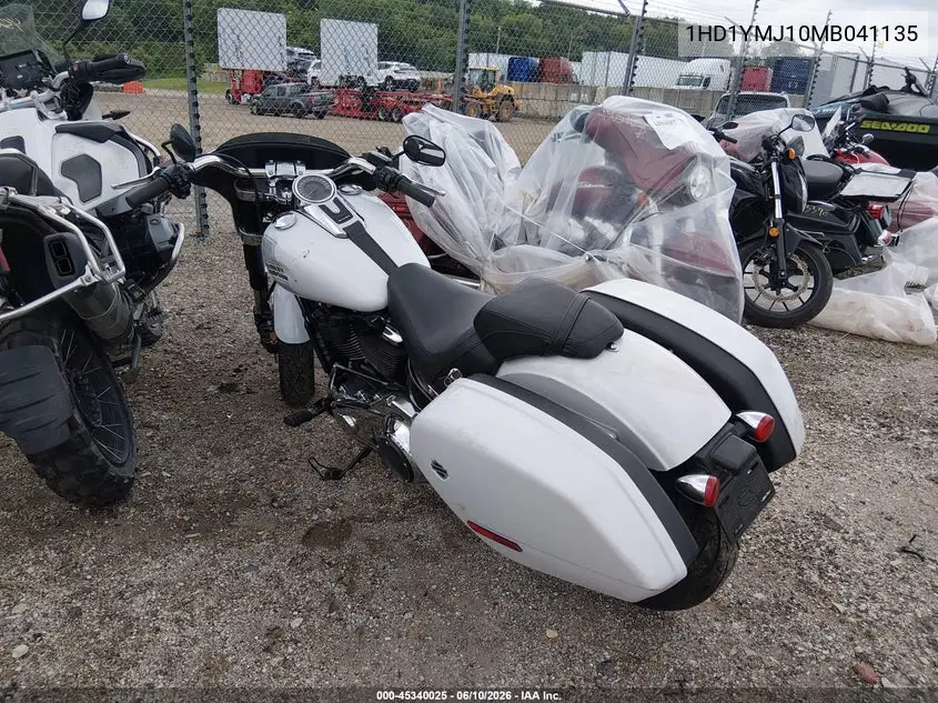 2021 Harley-Davidson Flsb VIN: 1HD1YMJ10MB041135 Lot: 45340025
