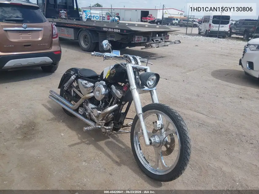 1986 Harley-Davidson Xlh1100 VIN: 1HD1CAN15GY130806 Lot: 45420641